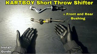 Kartboy Short ShifterBushing Install STI [upl. by Rockafellow]