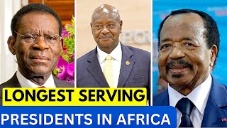 41 YEARS AS PRESIDENT LONGEST SERVING PRESIDENTS IN AFRICA [upl. by Einej86]