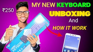 My New Keyboard  Keyboard Unboxing [upl. by Aoh149]