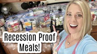 Pantry Meal Kits For Budget Recession Proof Meals [upl. by Yziar]