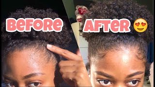 NO GEL Baby Hair Tutorial  Lay amp Slay WITHOUT Gel [upl. by Leorsiy]