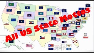 Every US State Motto [upl. by Thanos]