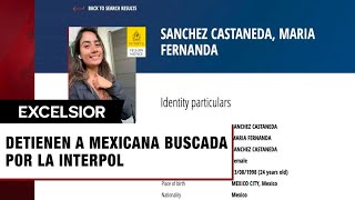 Detienen en Colombia a mexicana buscada por la Interpol [upl. by Robertson466]