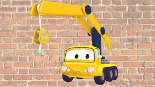 Charlie the Crane and friends in Car City Tom the Tow Truck the Car Patrol  Trucks cartoons [upl. by Lennie]