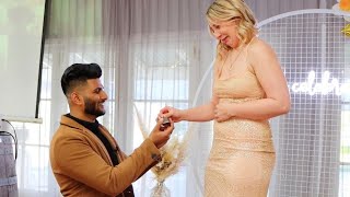 IndianAmerican Couple Biggest Marriage Proposal Ever Best Moments [upl. by Cordell]