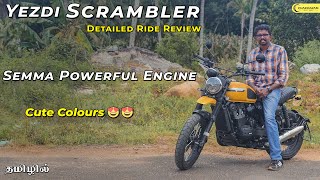 2024 YEZDI Scrambler  with Better refinement and low end response  Tamil Review  Chakkaram [upl. by Anyrak]