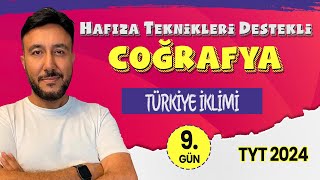 🏆 KAMPPLUS 9 GÜN  Türkiye İklimi  Mehmet Eğit tyt2024 tytcografya [upl. by Naahs]