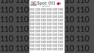 Think you are a genius Spot 011 in 6 sec genius iq Spot 100k 1kcreator ahorts braintest gk [upl. by Llenehs]