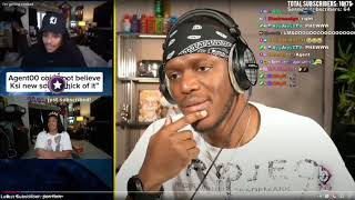 Agent Reacts To KSI’s Reaction Of Him Dissing His New Song 💀 [upl. by Max]