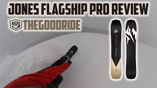 Jones Flagship Pro 2025 Snowboard Review [upl. by Onaivatco]