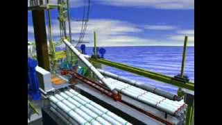 Offshore drilling animation Petroleum [upl. by Langsdon]