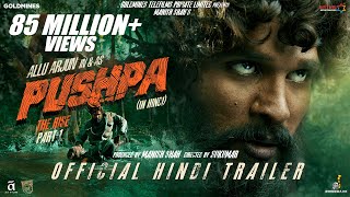 Pushpa  The Rise Hindi Official Trailer  ReReleasing In Cinemas On 22nd Nov 2024  Allu Arjun [upl. by Eitra]