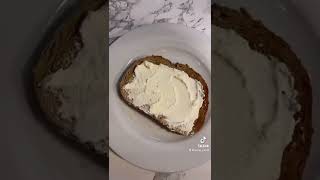 Ricotta toast for breakfast lunch dinner or snack You decide healthy recipe at home [upl. by Eiddam]