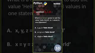 python  variables test [upl. by Artemisa]