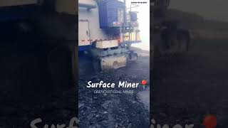 Surface Miner in OPENCAST COAL MINES ❣️📍How it works 🌟 ncl coalmines careerinaction shorts [upl. by Kentigera]