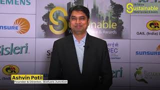 Ashvin Patil Managing Director  Biofuels Junction  BW Sustainable World Awards 2023 [upl. by Lainad671]