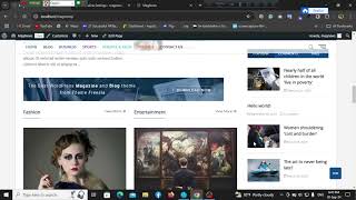 magbook newsblog theme customization [upl. by Larentia576]