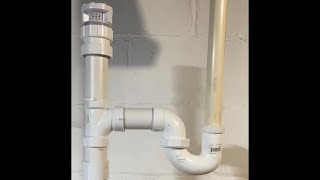 How to vent a p trap with an air admittance valve [upl. by Avla701]