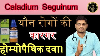 Caladium homeopathic medicine  Caladium seguinum 30 in Hindi  Dr Sunil Patidar [upl. by Babb]