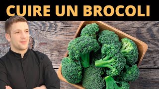 Comment couper et cuire un BROCOLI [upl. by Dott]