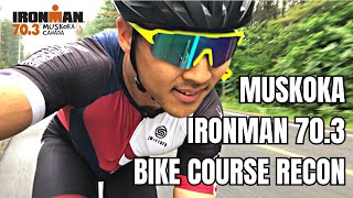 IRONMAN 703 Muskoka Triathlon  Brunel Road Bike Course Recon [upl. by Zhang607]