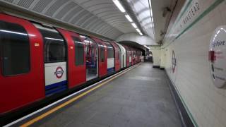 Central Line Train At Wanstead 21 Jan 2017 [upl. by Mello]