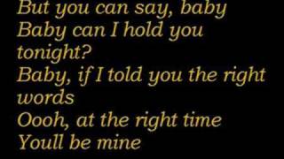 baby can i hold you tonight lyrics [upl. by Lemay]