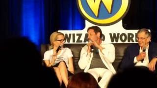 Comic con panel x files  wizard world Chicago 2016 [upl. by Neemsaj]