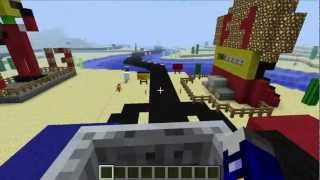 Corrida de Formula 1 MINECRAFT [upl. by Atalanti]