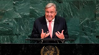 Antonio Guterres is ‘outraged’ at citizens valuing independence [upl. by Ydnelg131]