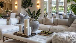 Living Room Decorating Ideas 2025 NEW Home Interior Designs  Living Room Coffee Table Design Ideas [upl. by Namaj]