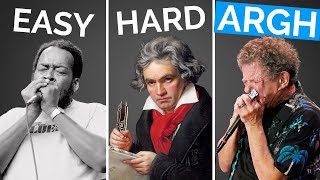 10 Songs That Taught Me Harmonica Easy to Hard [upl. by Schlenger]