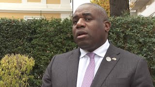 UK government will do all it can to support British man detained by Russia says Lammy  AFP [upl. by Elianore]