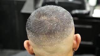 Tutorial tunsoarea Buzz Cut  High Skin Fade [upl. by Naimed821]