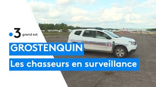 Les chasseurs de Moselle organisent une surveillance autour du campement des gens du voyage [upl. by Volotta]