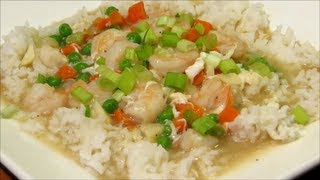 Shrimp with Lobster Sauce  Chinese Food Recipe [upl. by Iolenta]