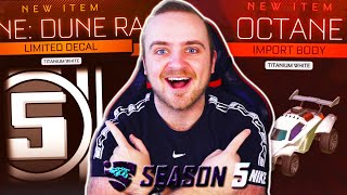 OMG THESE PLAYERS GET THE LUCKIEST DROPS EVER  INSANE SEASON 5 amp RLCS REWARDS IN ROCKET LEAGUE [upl. by Ellersick]