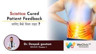 Sciatica Recovery Success Story Of Satya Pal Ji  217864 [upl. by Oz198]