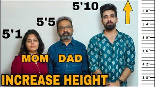 INCREASE HEIGHT NATURALLY  REALITY GROW TALLER DIET AND HACKS TO LOOK TALLER Mens Hacks Hindi [upl. by Kire]