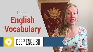 English Vocabulary  Hidden Meanings  Part 2 [upl. by Thurstan]