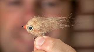 Great Backcountry REDFISH Fly  Fly Tying  How to Tie The EP Mud Minnow [upl. by Anitel]