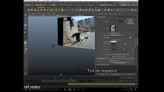 How to import video in Maya  MAYA 2018 [upl. by Verlee]