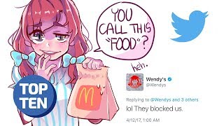 Top 25 Hilarious Wendys Twitter Burns [upl. by Binnings]