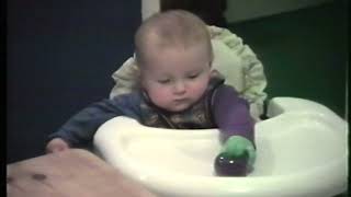 Highchair Hockey Baby Max December 1998 [upl. by Keeler968]