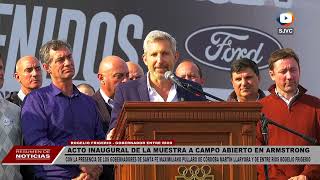 ROGELIO FRIGERIO  Apertura de Agroactiva 2024 [upl. by Aicnarf246]