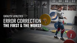 Error Correction Order for Olympic Weightlifting [upl. by Tharp]