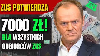 Seniorzy 65 świętują ZUS potwierdza podwójne wypłaty emerytur – do 7000 zł [upl. by Lupiv734]