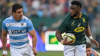 Previewing Pumas v Springboks Game 1  Rugby Championship 2022 [upl. by Ymar613]