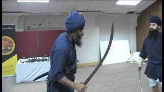 Sanatan Shastarvidiya  Tulwar Part 1 of 3 swordmanship [upl. by Adyahs944]