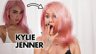 Trying to achieve Kylie Jenners Pink hair that shook the internet [upl. by Enyaht]